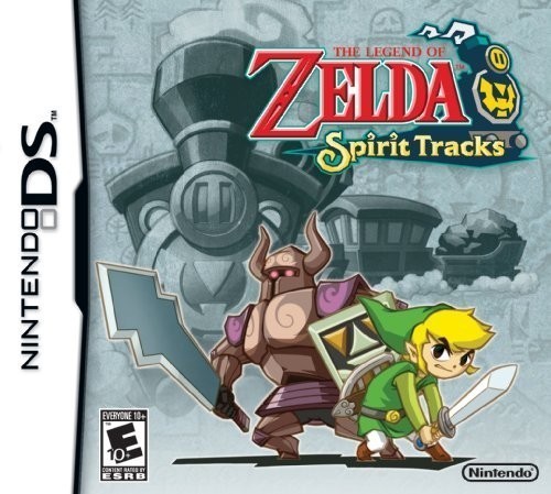 The Legend of Zelda Spirit Tracks box art for Nintendo DS